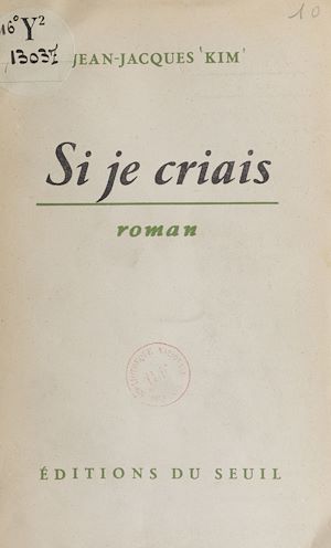 Téléchargez le livre :  Si je criais