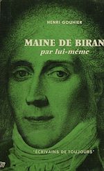 Download this eBook Maine de Biran par lui-même