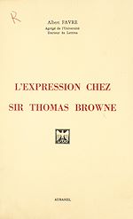 Télécharger le livre :  L'expression chez Sir Thomas Browne