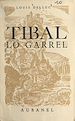 Télécharger le livre :  Tibal le boiteux (Tibal lo garrel)