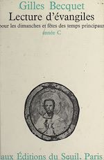 Télécharger le livre :  Lecture d'Évangiles