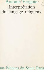 Télécharger le livre :  Interprétation du langage religieux