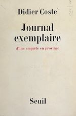 Download this eBook Journal exemplaire d'une enquête en province