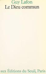 Download this eBook Le Dieu commun