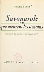 Download this eBook Savonarole