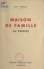 Télécharger le livre :  Maison de famille