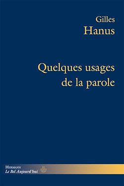 Télécharger le livre :  Quelques usages de la parole