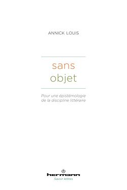 Télécharger le livre :  Sans objet