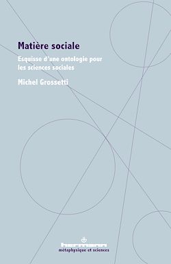 Télécharger le livre :  Matière sociale