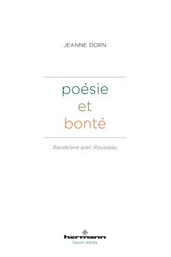 Télécharger le livre :  Poésie et bonté