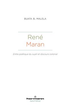 Télécharger le livre :  René Maran