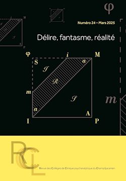 Télécharger le livre :  Revue des collèges de clinique psychanalytique du champ lacanien n°24