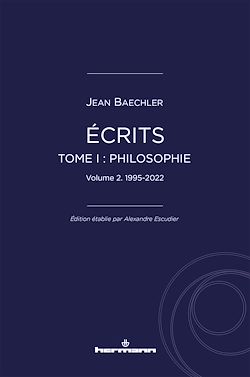 Télécharger le livre :  Écrits. Tome I : "Philosophie", vol. 2
