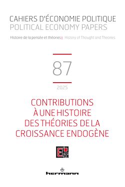 Télécharger le livre :  Cahiers d'économie politique / Political Economy Papers n°87