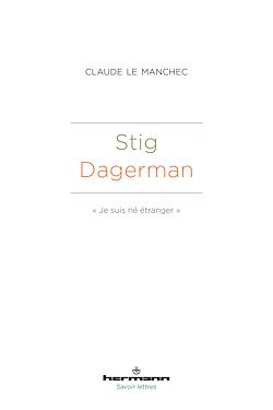 Télécharger le livre :  Stig Dagerman