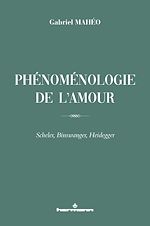 Télécharger le livre :  Phénoménologie de l'amour