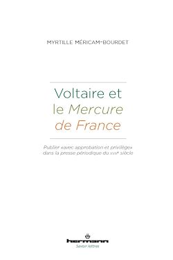 Télécharger le livre :  Voltaire et le Mercure de France