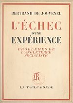 Download this eBook L'échec d'une expérience