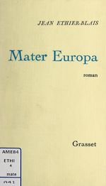 Télécharger le livre :  Mater Europa