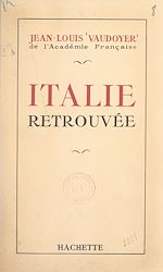 Télécharger le livre :  Italie retrouvée