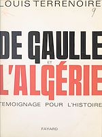 Download this eBook De Gaulle et l'Algérie