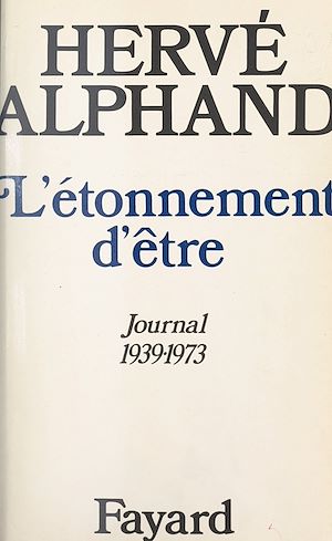 Téléchargez le livre :  L'étonnement d'être