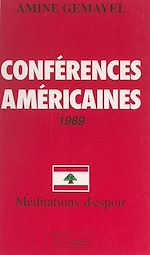 Download this eBook Conférences américaines 1989