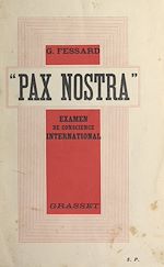 Télécharger le livre :  Pax nostra