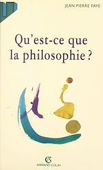Download this eBook Qu'est-ce que la philosophie ?
