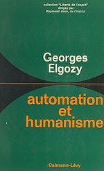 Download this eBook Automation et humanisme