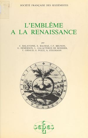 Téléchargez le livre :  L'emblème à la Renaissance