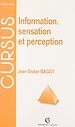 Télécharger le livre :  Information, sensation et perception