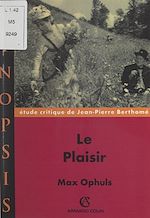 Download this eBook Le plaisir, Max Ophuls