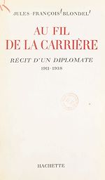 Download this eBook Au fil de la carrière