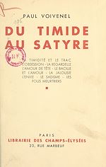 Télécharger le livre :  Du timide au satyre