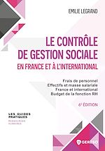 Télécharger le livre :  Le contrôle de gestion sociale en france et à l'international