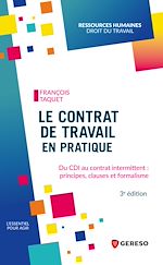 Télécharger le livre :  Le contrat de travail en pratique
