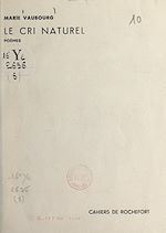 Télécharger le livre :  Le cri naturel