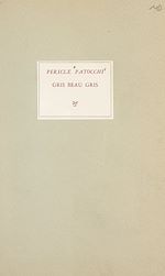 Download this eBook Gris, beau gris