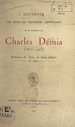 Télécharger le livre :  Souvenir des fêtes du troisième Centenaire de la naissance de Charles Démia (1637-1937), fondateur des Sœurs de Saint-Charles de Lyon