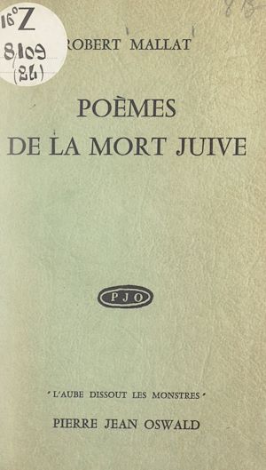 Téléchargez le livre :  Poèmes de la mort juive