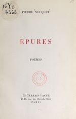 Télécharger le livre :  Épures