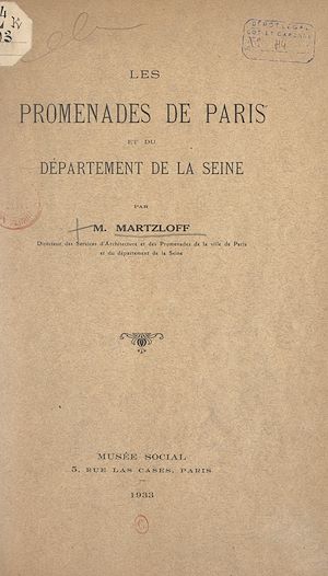 Download the eBook: Les promenades de Paris et du département de la Seine
