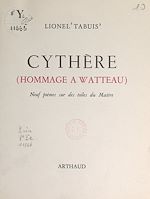 Télécharger le livre :  Cythère (hommage à Watteau)