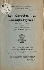 Télécharger le livre :  Les carottes des Champs-Élysées