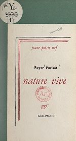 Télécharger le livre :  Nature vive