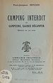 Télécharger le livre :  Camping interdit