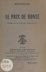 Télécharger le livre :  Le prix de bonté