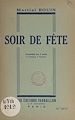 Télécharger le livre :  Soir de fête