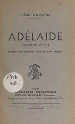 Télécharger le livre :  Adélaïde